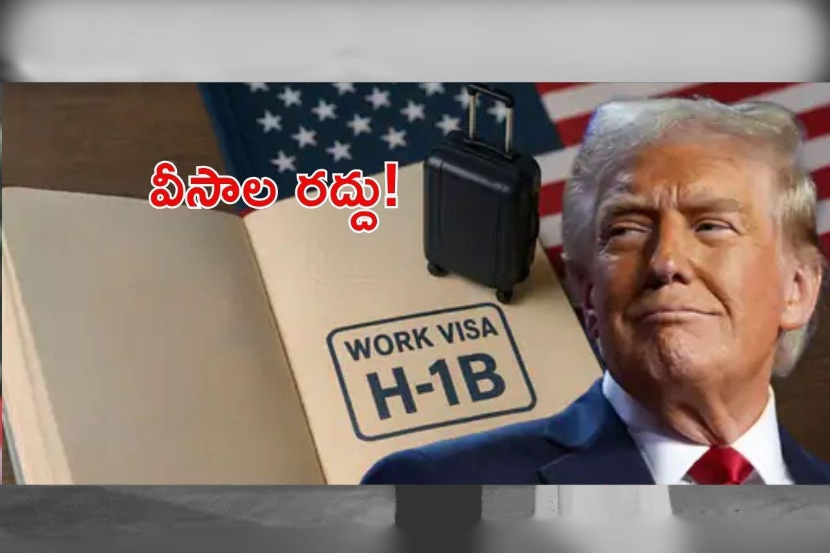 వామ్మో.. ఎన్ని యూఎస్ వీసాలు క్యాన్సిల్ అయ్యాయో